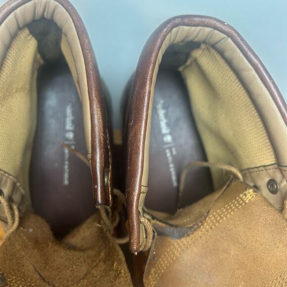 Timberland Men's Boot Size 13 Leather A12E7 Brown - Picture 6 of 13